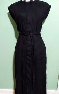 COPY - J Crew full length dress. Belt not included*